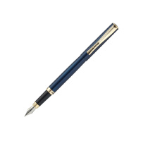 Купить Ручка перьевая Pierre Cardin ECO, цвет - синий металлик. Упаковка Е арт. PC0871FP