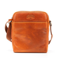 Купить Сумка Klondike Digger Jake, цвета коньяк, 26x22x7 см арт. KD1047-04