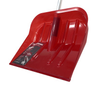 Купить Лопата поликарбонат с алюминиевым черенком, D образной ручкой, рубиновый, 450мм арт. 05.014