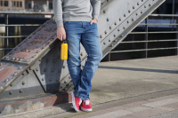 Купить Бутылка для воды Esbit MAJORIS DB1000TL-Y, из нержавеющей стали, желтая, 1.0 л арт. DB1000TL-Y