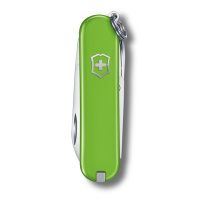 Купить Нож-брелок VICTORINOX Classic SD Colors "Smashed Avocado", 58 мм, 7 функций, салатовый арт. 0.6223.43G
