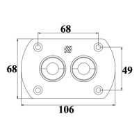 Купить R8B Фиттинг переборочный для гидравлического шланга арт. R8B