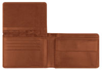 Купить Бумажник Mano Don Montez, натуральная кожа в коньячном цвете, 12,8х9 см арт. M191925202