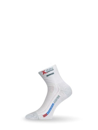 Купить Носки Lasting XOS 001, coolmax+nylon, белый, размер L (XOS001-L) арт. XOS001-L