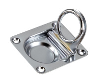 Купить Ручка палубная потайная 65х56х1 мм, нержавеющая (упаковка из 40 шт.) арт. 11460_pkg_40