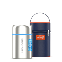 Купить Термос для еды Biostal Авто (0,8 литра) с термочехлом, медный арт. NRP-800