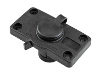 Купить Крепление держателя спиннинга врезное прямоугольное, черное (упаковка из 10 шт.) арт. CFMT102_pkg_10