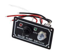Купить Панель управления водооткачивающей помпой auto-off-manual с влагозащищенным тумблером арт. 10509