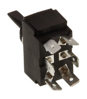 Купить Тумблер трехпозиционный (ON)-OFF-(ON) 12В/15А 6P арт. 30165perekljuch
