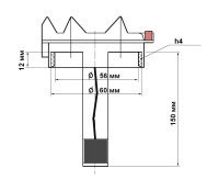 Купить Крышка с датчиком уровня для топливных баков SE2010 арт. TP2108