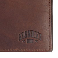 Купить Бумажник Klondike Dawson, коричневый, 12,5х2,5х9,5 см арт. KD1124-03