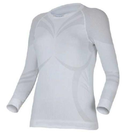 Купить Футболка женская Atala/ дл. рукав/ синтетика/ белый/ S-M, Atala0101SM арт. Atala0101SM