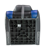 Купить Кресло мягкое складное, обивка винил, цвет синий/у (упаковка из 10 шт.) арт. 75157BCB-MR_pkg_10