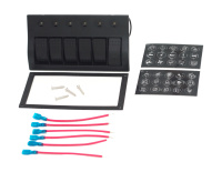 Купить Панель бортового питания 6 переключателей; автоматы арт. AES121435P6