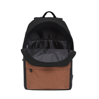 Купить Рюкзак Torber Graffi, черный/коричневый, 42х29x19 см, 17 л арт. T8965-BLK-BRW