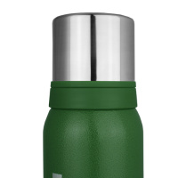 Купить Термос Biostal Охота (1,2 литра), 2 чашки, зеленый арт. NBA-1200G