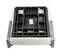 Купить Кресло складное мягкое PREMIUM WAVE, белый/черный (упаковка из 2 шт.) арт. 1062089_pkg_2