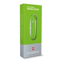 Купить Нож-брелок VICTORINOX Classic SD Colors "Smashed Avocado", 58 мм, 7 функций, салатовый арт. 0.6223.43G