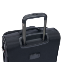 Купить Чемодан Torber Brosno, чёрный, нейлон 600D, 36,5х14х54 см, 32 л арт. T1901S-Black