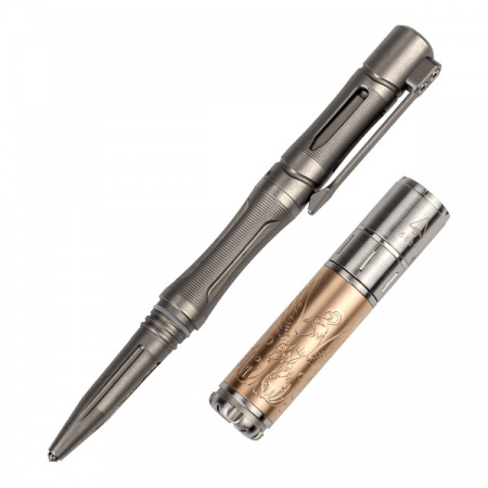 Купить Набор Fenix ручка T5Ti + фонарь F15 серый, T5TIF15GY арт. T5TIF15GY