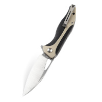 Купить Нож Bestech Komodo сталь D2, рукоять G10 черно-бежевая арт. BG26B