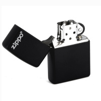 Купить Зажигалка ZIPPO Classic с покрытием Black Matte, латунь/сталь, чёрная, матовая, 38x13x57 мм арт. 218ZL