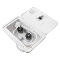 Купить Бокс для хранения судового душа SEAFLO, белый арт. SFES1-01