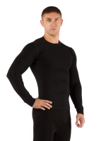 Купить Футболка мужская Vivek / дл. рукав / комбинир 290/  черный / XXL, VIVEK9090XXL арт. VIVEK9090XXL