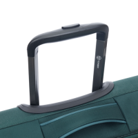 Купить Чемодан Torber Seyd, тёмно-зелёный, нейлон 600D, 36,5х14х54 см, 32 л арт. T2021S-Green