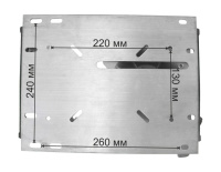 Купить Крепление сиденья к стойке 73 мм "газлифт"; используется с 118100010; 118100395; 570000395 арт. 3101521WAR