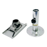 Купить Стойка для сидений 325-457мм c переходником, алюминий арт. 75305