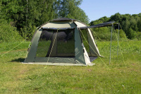 Купить Шатёр автомат Fortuna 300 Solar Control Premium, цвет: light tan / wood, World of Maverick арт. M-KM-006