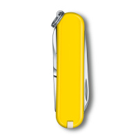Купить Нож-брелок VICTORINOX Classic SD Colors "Sunny Side", 58 мм, 7 функций, жёлтый арт. 0.6223.8G