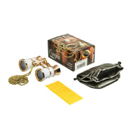 Купить Бинокль БГЦ 3*25 D01 (белый с цепочкой) арт. 10995