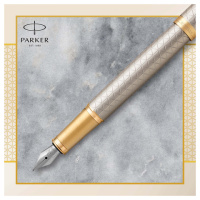 Купить Parker IM Premium - Grey GT, перьевая ручка, F арт. 1931684