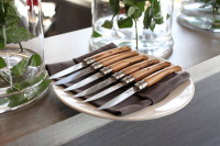 Купить Набор столовых ножей Opinel VRI Olive Wood из 4-х штук арт. 0018305