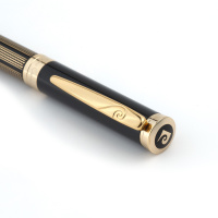 Купить Ручка шариковая Pierre Cardin TRESOR. Цвет - черный и золотистый. Упаковка В. арт. PC7212BP