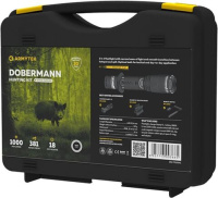 Купить Фонарь светодиодный тактический Armytek Dobermann Hunting Kit, 1000 лм, холодный свет, аккумулятор арт. F02004C