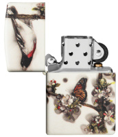 Купить Зажигалка ZIPPO Spazuk Design с покрытием 540 Matte, латунь/сталь, разноцветная, 38x13x57 мм арт. 49659