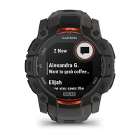 Купить GARMIN Instinct 3 – 50 mm, Solar Black with Charcoal Band 010-02935-00 арт. 010-02935-00