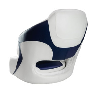 Купить Кресло с болстером Delux Sport Flip Up, обивка белый/синий винил арт. 12182WB-MR