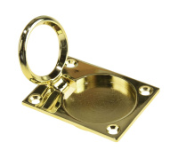 Купить Ручка палубная потайная 63х48х8 мм, латунь (упаковка из 5 шт.) арт. 12171_pkg_5