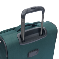 Купить Чемодан Torber Seyd, тёмно-зелёный, нейлон 600D, 36,5х14х54 см, 32 л арт. T2021S-Green