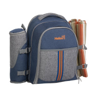 Купить Набор для пикника на 4 персоны синий/серый (HS-904 (4)) Helios арт. HS-904 (4)