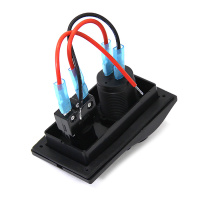 Купить Панель с USB-разъемом и автоматическим выключателем NEKEKE арт. DCS2