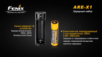 Купить Набор для зарядки Fenix (аккумулятор 1*18650, зарядка, USB кабель), ARE-X12016 арт. ARE-X12016