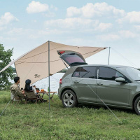 Купить Тент  Naturehike Car Rear Canopy NH21TM001, 590*340 см для кемпинга песочный  (с тремя стойками), 6927595777831 арт. 6927595777831