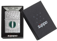 Купить Зажигалка ZIPPO Armor™ с покрытием High Polish Chrome, латунь/сталь, серебристая, 38x13x57 мм арт. 28807