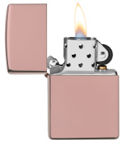 Купить Зажигалка ZIPPO Classic с покрытием High Polish Rose Gold, латунь/сталь, розовое золото, 38x13x57 мм арт. 49190