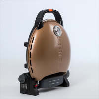 Купить Газовый гриль O-GRILL  700T bicolor black-gold + адаптер А арт. 700T_GOLD